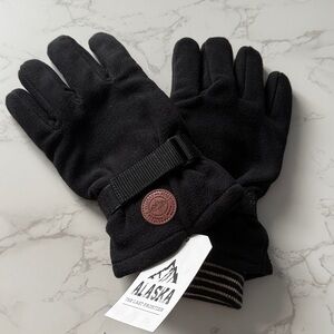 Black Winter Gloves